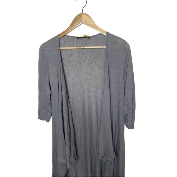 Alice + Olivia Grey Open Cardigan - Picture 2 of 8